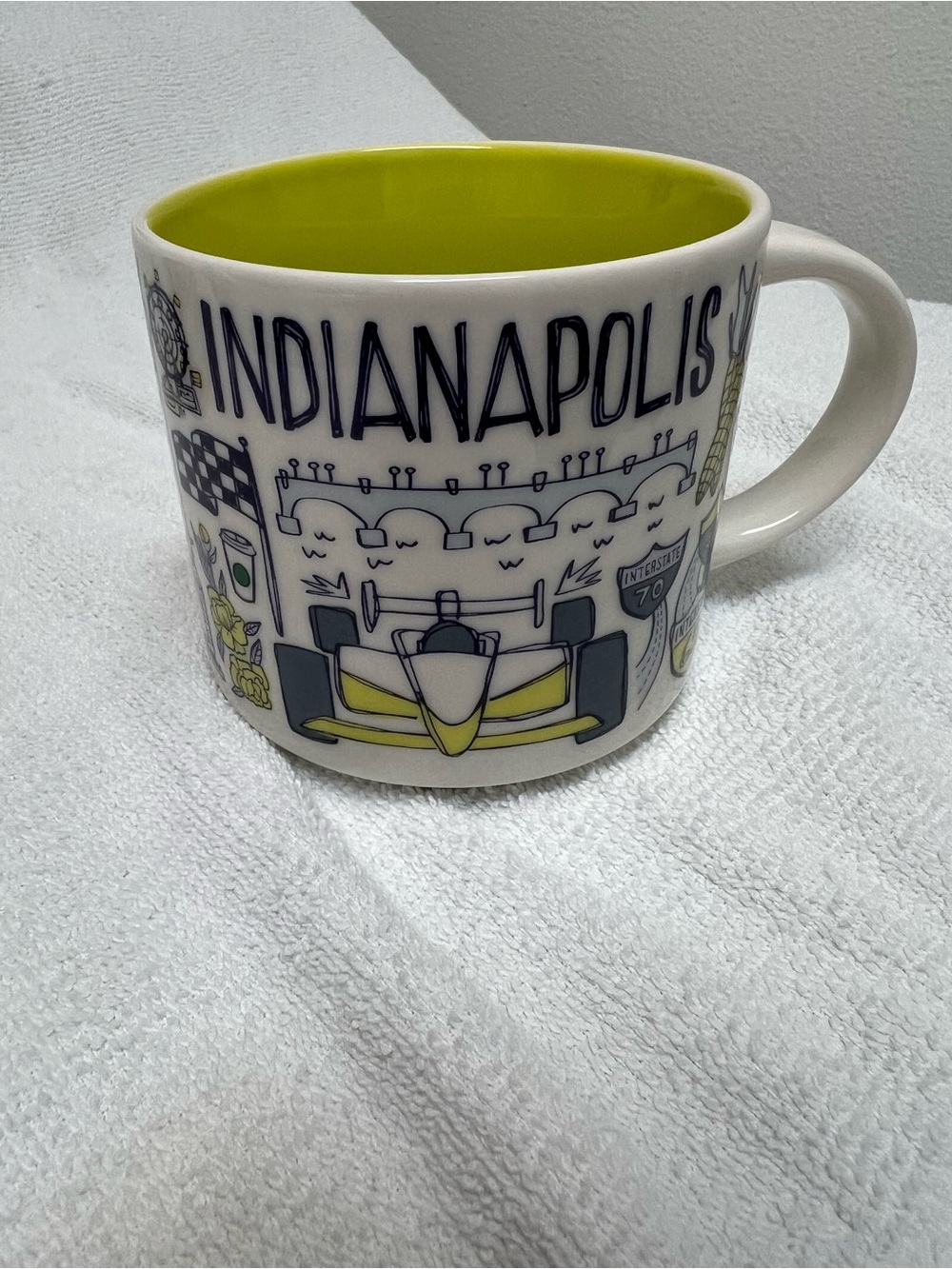 Starbucks Indianapolis Been There Series Across the Globe Collection Coffee Mug
